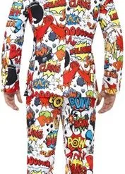 Stand Out Suits Popart Herenkostuum -Schminke Speciaalzaak popart herenkostuum 3