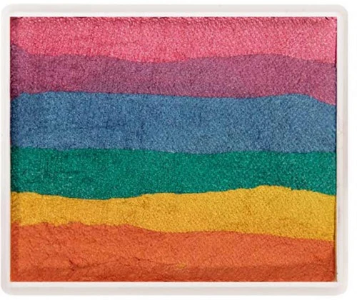 PXP Professional Colours PXP Big Splitcake Schmink Pearly Rainbow 3 PXP Professional Colours PXP Big Splitcake Schmink Pearly Rainbow