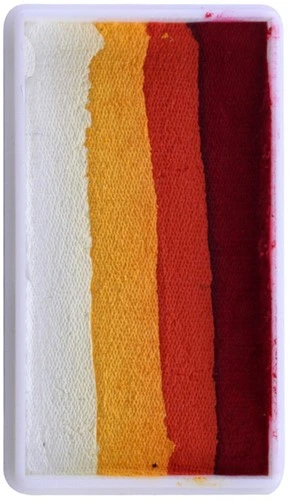 PXP Professional Colours PXP Splitcake Schmink Burning Sun 3 PXP Professional Colours PXP Splitcake Schmink Burning Sun