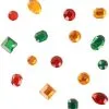 Party Xplosion Stenen Rood Geel Groen 200 Gram -Schminke Speciaalzaak stenen rood geel groen 200 gram