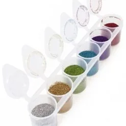 Superstar Fijne Glitter Sixpack Happy -Schminke Speciaalzaak superstar fijne glitter sixpack happy 3