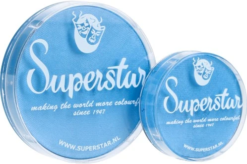Superstar Schmink Baby Blue Shimmer 063 45 Gram 5 Superstar Schmink Baby Blue Shimmer 063 45 Gram - Afbeelding 3