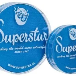 Superstar Schmink London Sky Blue Shimmer 213 16 Gram -Schminke Speciaalzaak superstar schmink london sky blue shimmer 213 16 gram 3