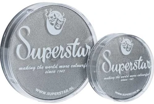Superstar Schmink Silver Shimmer 056 16 Gram 5 Superstar Schmink Silver Shimmer 056 16 Gram - Afbeelding 3