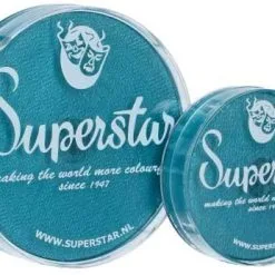 Superstar Schmink Star Petrol Blue Shimmer 373 16 Gram -Schminke Speciaalzaak superstar schmink star petrol blue shimmer 373 16 gram 3