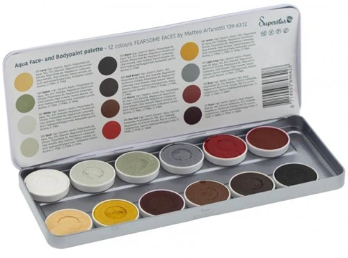 Superstar Schminkpalet Fearsome Faces 3 Superstar Schminkpalet Fearsome Faces