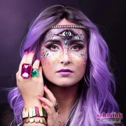 Schmink Specialist Festival Strass Steentjes -Schminke Speciaalzaak voorbeeld festival strass steentjes